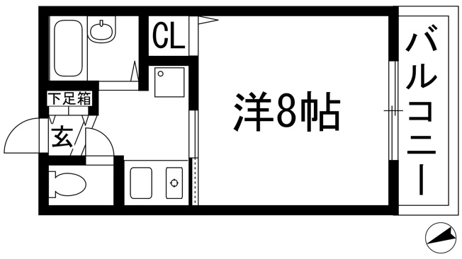 【間取り】 | ハイツ山之内
