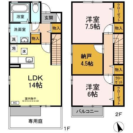 ヴァン　テ　アン の間取り