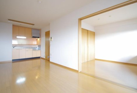 熊本市中央区本荘６丁目の賃貸マンションの居間・リビング