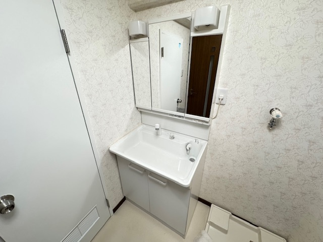 狭山ハウス1号棟の洗面所