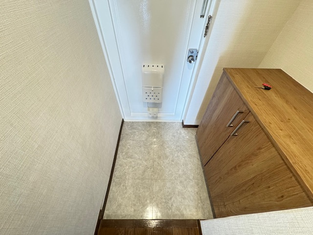 狭山ハウス1号棟の玄関