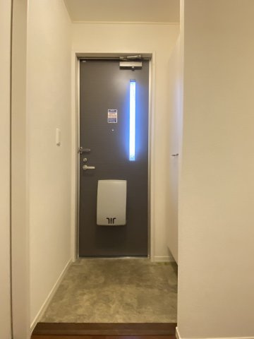 ハイムオランジュの玄関