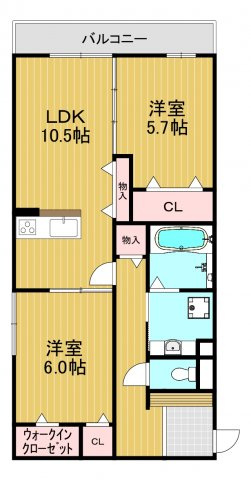 gracia naveの間取り