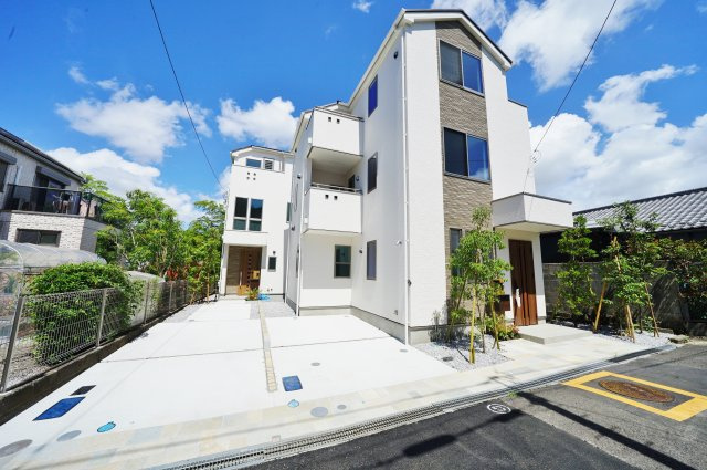 保土ヶ谷区峰沢町　全２棟新築戸建ての外観