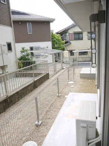 D-room渋見町のバルコニー