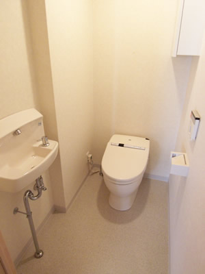 千代田区麹町２丁目の賃貸マンションのその他|トイレ