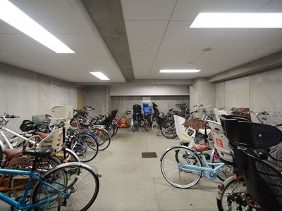 千代田区麹町２丁目の賃貸マンションのその他|駐輪場