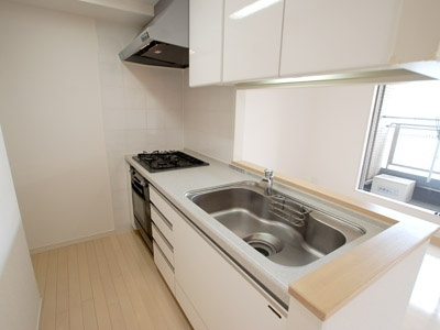 千代田区麹町２丁目の賃貸マンションのキッチン