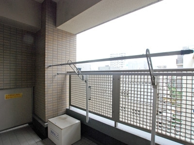 千代田区麹町２丁目の賃貸マンションのバルコニー