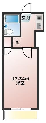 【間取り】 | パークサイドメゾン谷津