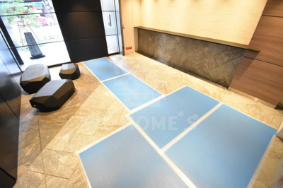 【エントランス】 | パークアクシス四ツ橋 | 落ち着いたエントランスです