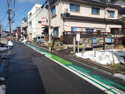 【前面道路含む現地写真】 | 鳥取市立川町1丁目土地②