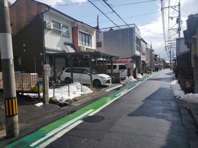 【前面道路含む現地写真】 | 鳥取市立川町1丁目土地②