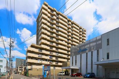 【外観】 | 金山グランドハイツ　★仲介手数料無料★　正木小学校　伊勢山中学校 | リノベーション済み。
保証付きマンションです。