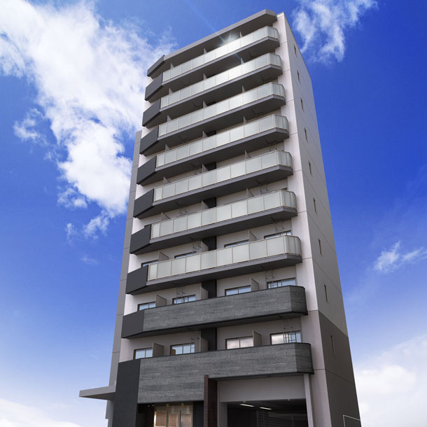 エステムコート神戸山手ステーションデュオの外観