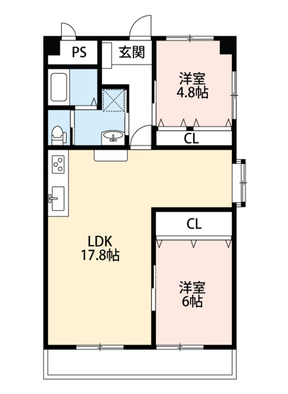 【間取り】 | ロイヤル桐華