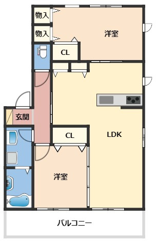 グラードの間取り