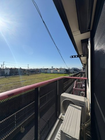 エステート宮久保Ｄのバルコニー|バルコニー南向きです♪