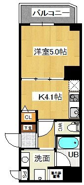 ロータリーコーポ東高津の間取り