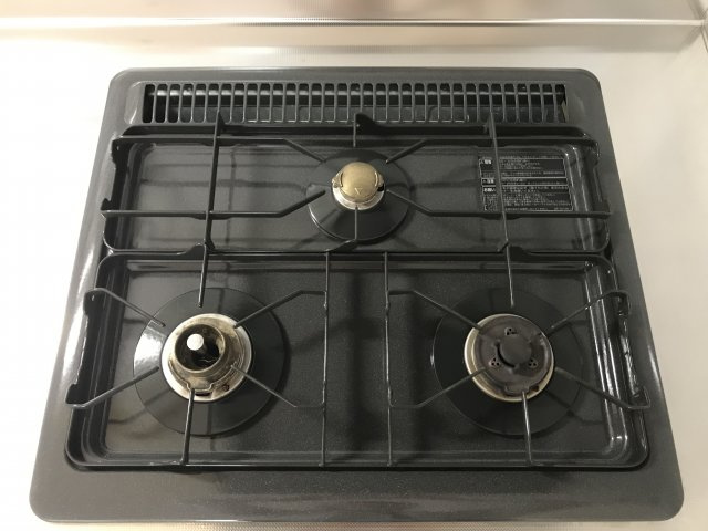 エグゼ八木北のその他共用部分|3口コンロ