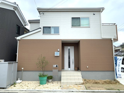 【外観】 | 明石市岬町　築浅中古戸建 | 爽やかできれいな外観♪