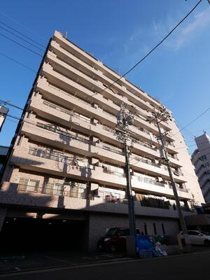 【外観】 | 宝マンション大須　★仲介手数料無料★　大須小学校　前津中学校 | リノベーション済み。
保証付きマンションです。