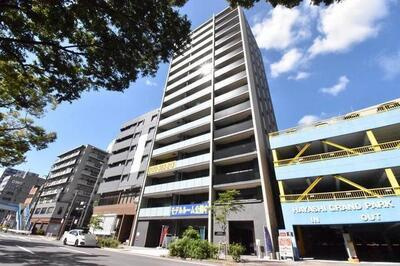 【外観】 | サンクレイドル上前津　★仲介手数料無料★　橘小学校　伊勢山中学校 | リノベーション済み。
保証付きマンションです。