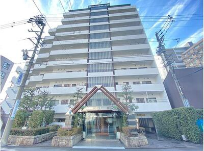 【外観】 | ナビシティ大須　★仲介手数料無料★　栄小学校　前津中学校 | リノベーション済み。
保証付きマンションです。
