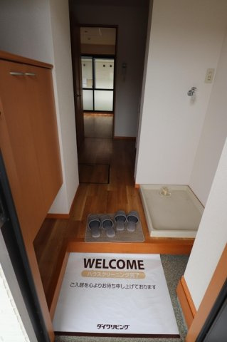 マーサジュネスⅡの玄関|ゆったりとした玄関です