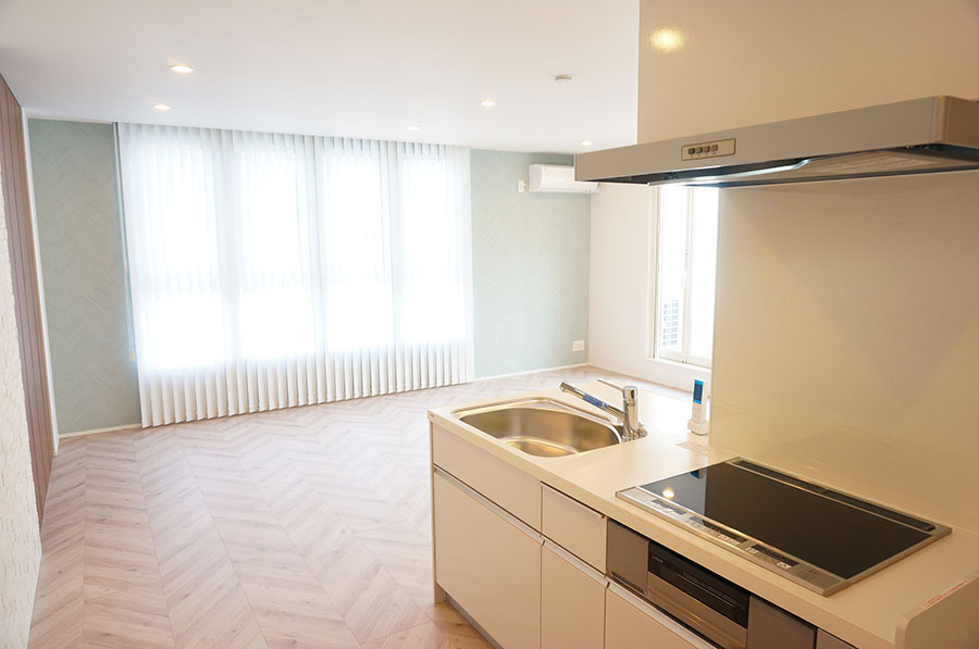 【ガレージハウス】木更津 THE Resortのキッチン