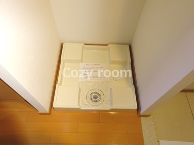 【洗面所】 | パークフラッツ江坂 | 室内洗濯機置き場あります。