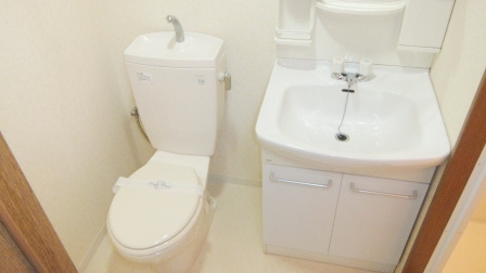 サンイング西船の独立洗面台