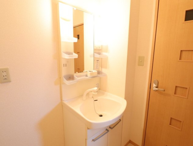 クローバーハイツの独立洗面台