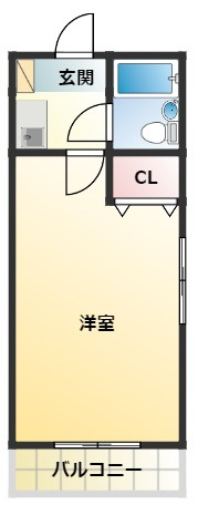 【間取り】 | ロイヤルコーポ北中島