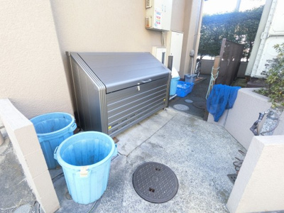 【その他共用部分】 | セザール梶ヶ谷 | ゴミ置場です。