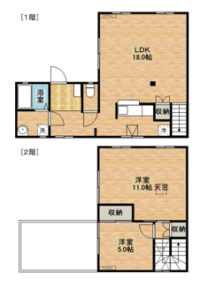 【間取り】 | 峰コートハウスＢ