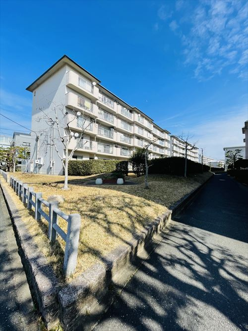 大町団地の外観