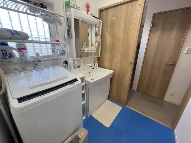 【洗面所】 | 東広島市西条町寺家　中古戸建て