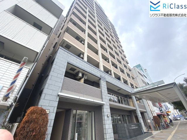 エステムプラザ神戸水木通グランクロスの外観|外観もきれいです