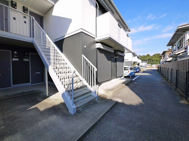 ジョイコートＢのエントランス|清潔なエントランスです