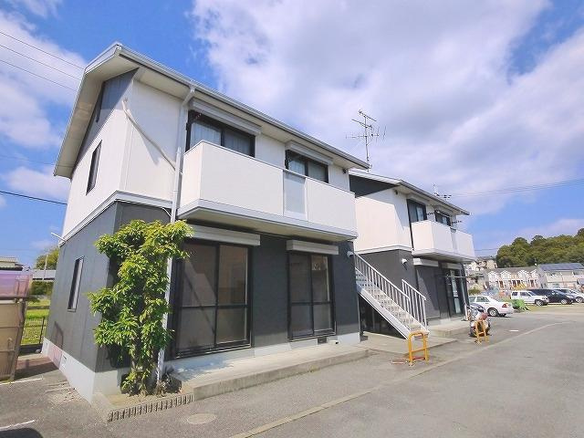 ジョイコートＢの外観|外観は落ち着いています