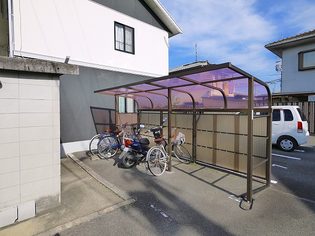 ジョイコートＢのその他共用部分|駐輪スペースです