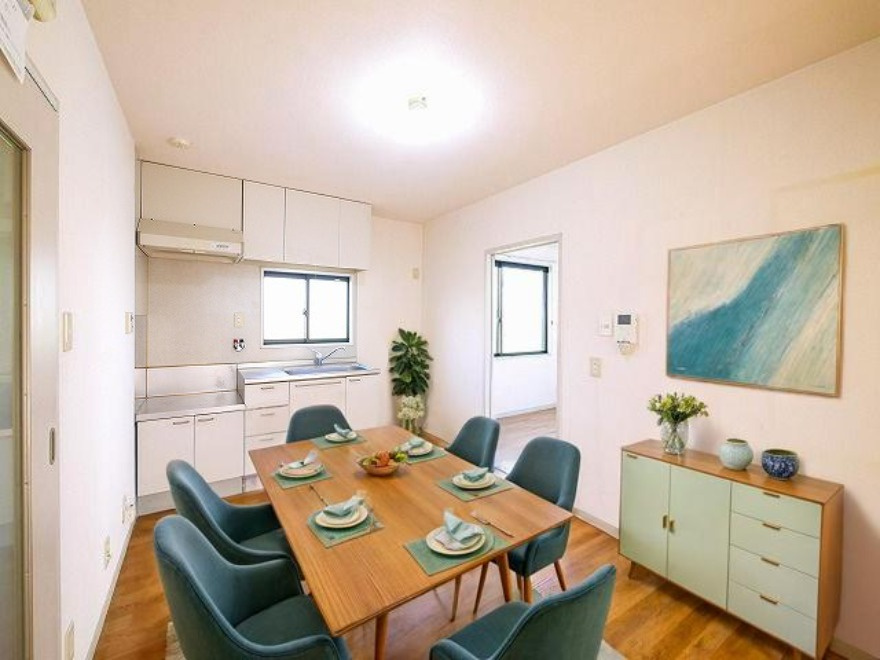 ジョイコートＢの居間・リビング|CGで家具等を配置したもので家具等は含まれません