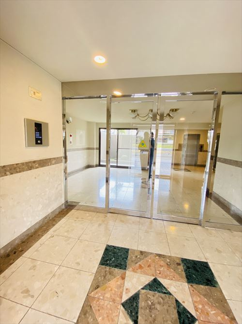 アーバンパレスリブラン都府楼壱番館のエントランス