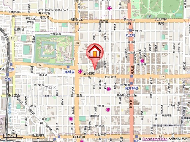 With京Seasons（ウィズ京シーズンズ）の地図