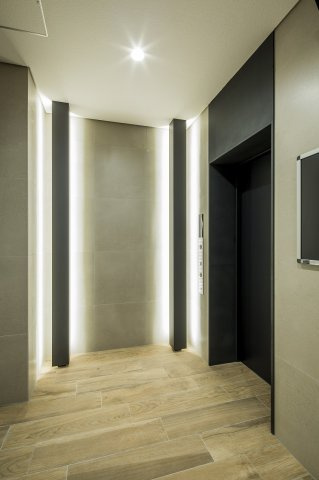 サヴォイラルカンジュ　12階のロビー|サヴォイラルカンジュ　毎日通るエントランスはこのようになっています