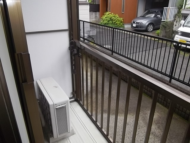 リバーサイドすみれのバルコニー