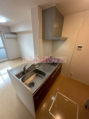 ディア・ラソのキッチン|コンパクトなキッチンで掃除もラクラク