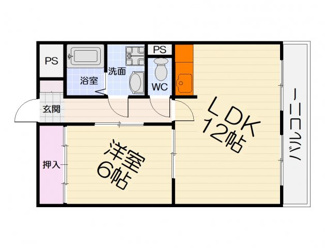【間取り】 | ハイツ水池