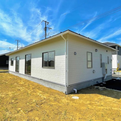 【外観】 | クレイドルガーデン神栖市石神5号棟（平屋） | 即日のご見学も可能です。お気軽に0476-37-3888までお問合せ下さい。同社施工例